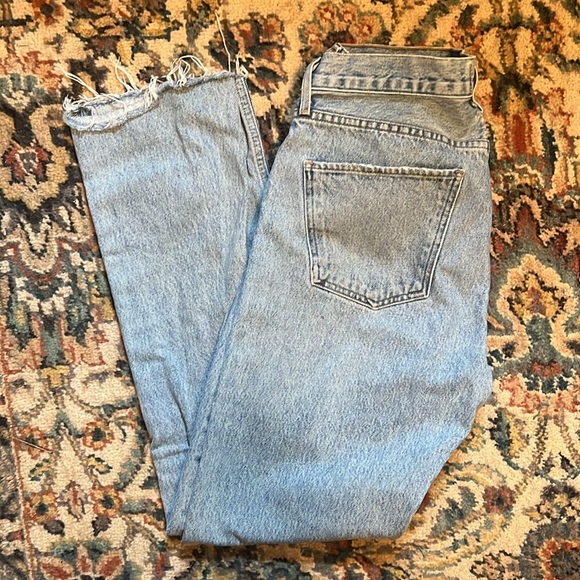 Agolde size 28 - longer straight length perfect for fall. - Picture 2 of 5